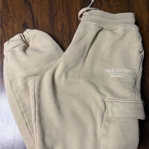 Oner Active Beige Track Joggers